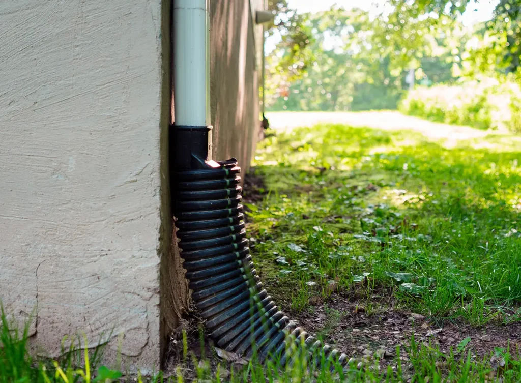 gutter and downspout drainage solution springfield il