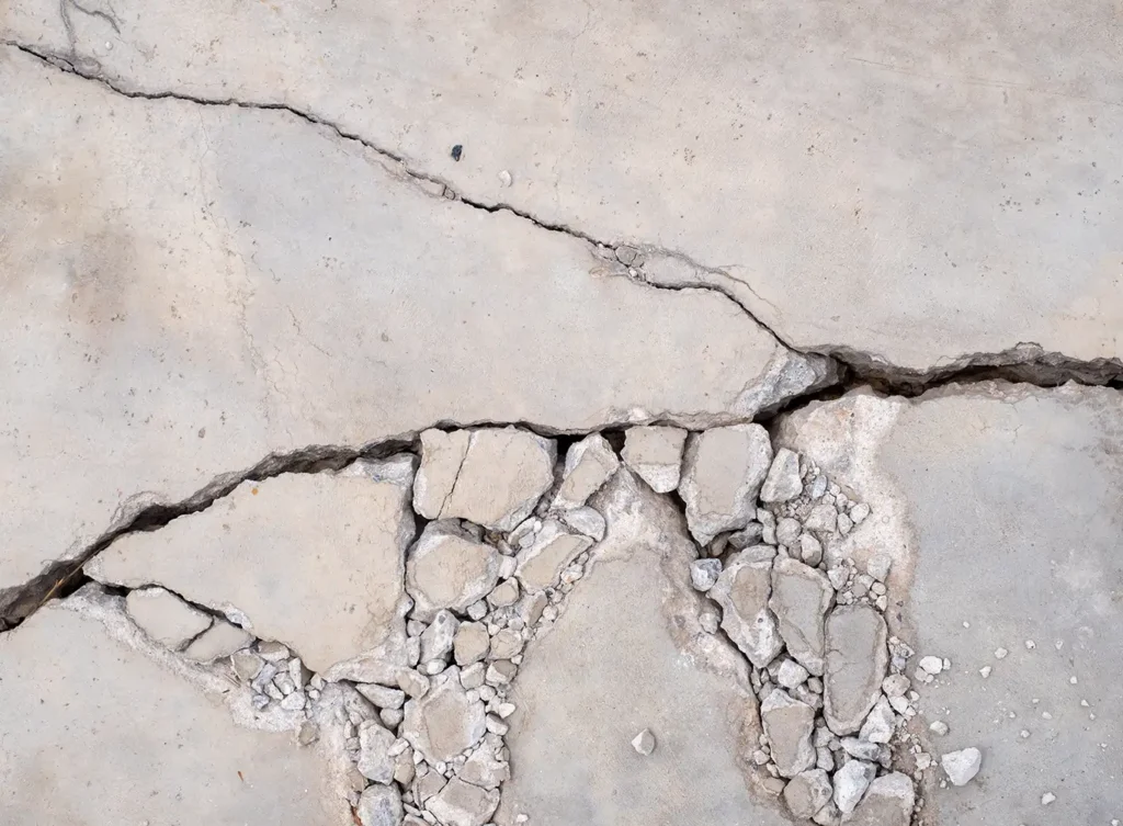 severe foundation wall cracking in springfield illinois