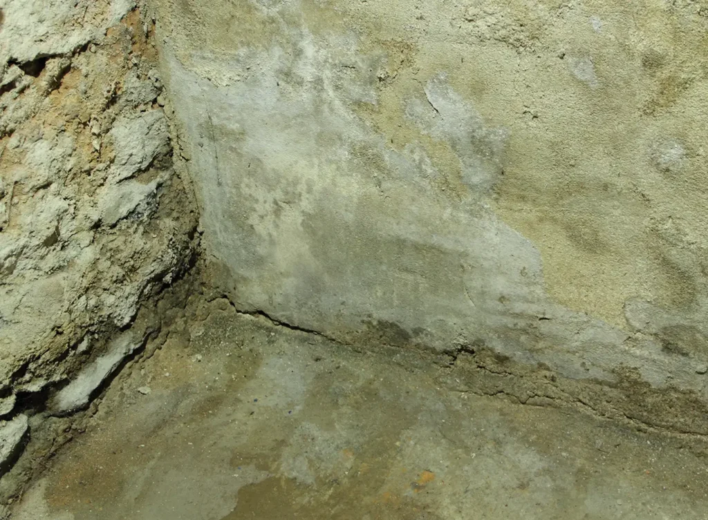 damp basement wall from water damage springfield illinois