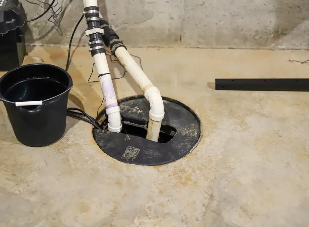 sump pump installation for basement water damage protection springfield illinois